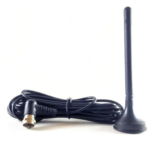 Mini Antena Digital Interna Com Cabo 3m Flex Hdtv 4k Full Hd