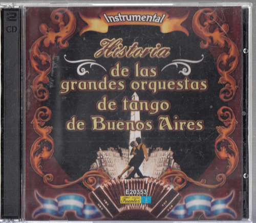 Historia D L Grandes Orquesta Del Tango 2cd Origin Usad Qqa.