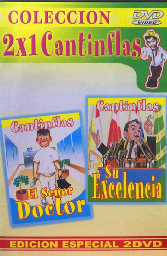 Colección 2x1 Cantinflas - El Señor Doctor - Su Excelencia
