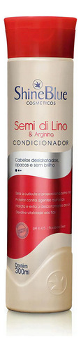  Condicionador Shine Blue Semi Di Lino 300ml