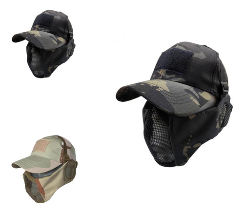 Gorra Protectora Gr Tactical Isoft Face Guard