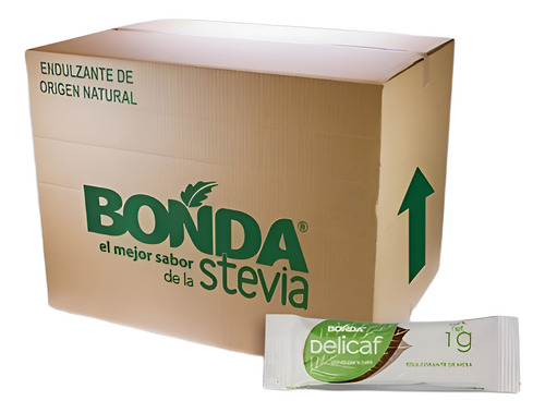 Stevia Para Café 500 Sobres De 1g Delicaf