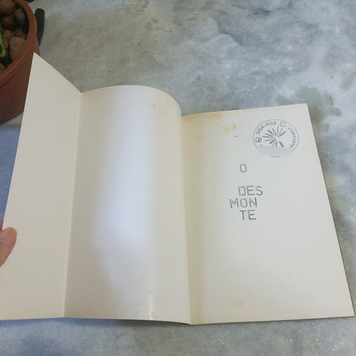 Livro: O Desmonte - Amarildo Felix (Usado)