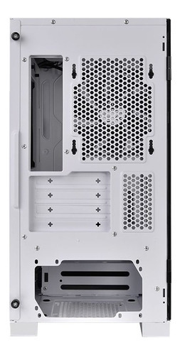 Gabinete Gamer Thermaltake S100 Tg Vidrio Templado Fan Color Blanco