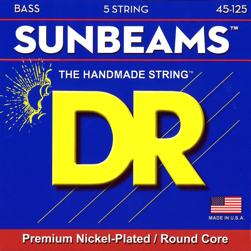 Dr Strings Sunbeam Nucleo Redondo Niquelado 5 Cuerda