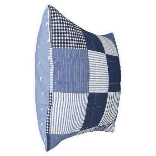 Set Colcha Nautica Holly Grove Fullqueen Algodón Reversible
