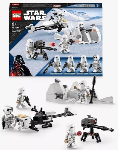 Imagen 1 de 4 de Star Wars - Lego Snowtrooper Battle Pack - 105 Piezas- 75320