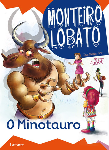 O Minotauro, de Lobato, Monteiro. Editora Lafonte Ltda, capa mole em português, 2020