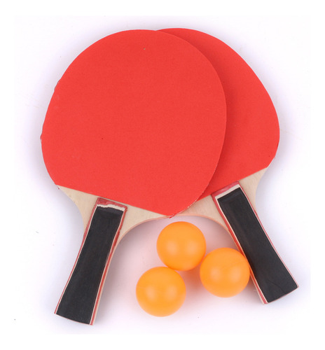 Set De Palas De Ping Pong De Doble Goma Para Principiantes