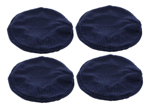 4x Taburete De Bar Elástico Funda De Asiento De Silla Para