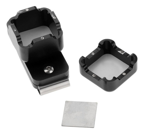 2 Soporte Para Tiza Para Cinturón De Billar Con Negro Negro