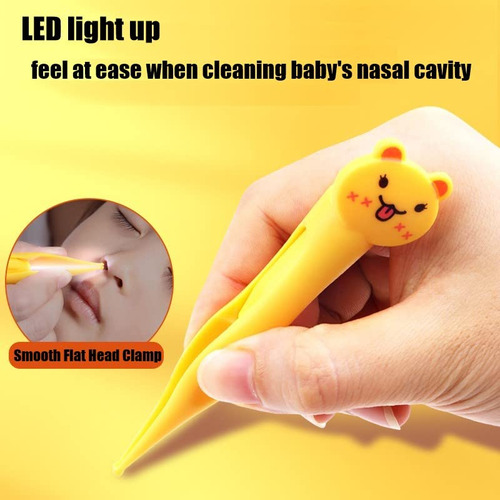 Conjunto De 4 Clipes De Nariz De Bebê Iluminados E