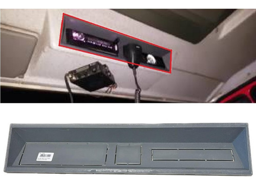 Moldura Rádio Mb 709/710/1214/1218/1414/1618/1714 Azulado