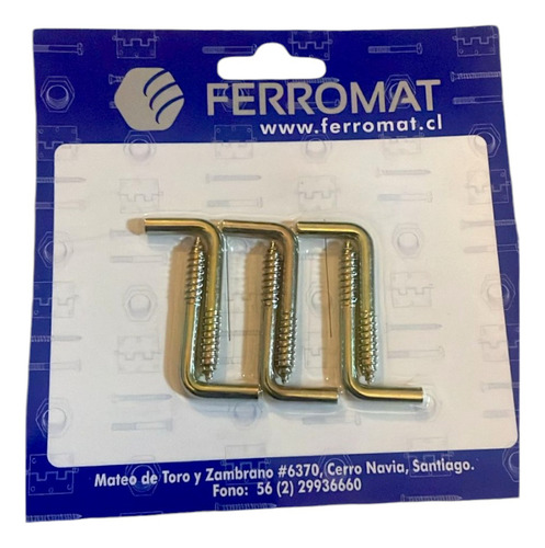 Tornillo Escuadra 1 1/2 Caja 24 Display