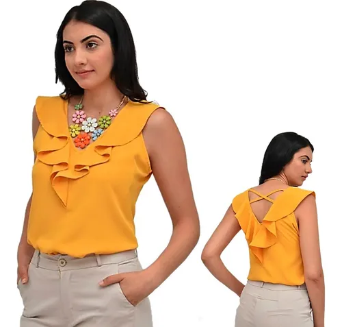 Blusas de damas casuales new arrivals