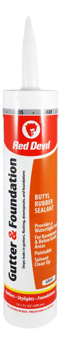 Red Devil Sellador Canalon Base Onza Gris