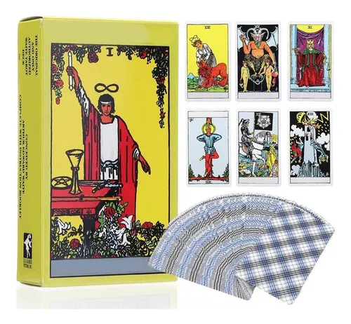 Cartas Del Tarot Inglés Baraja Clásica Cartas Del Tarot 78pc
