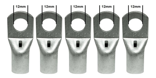 5 X Terminales 95mm2 Con Ojo De 12mm / Diacon