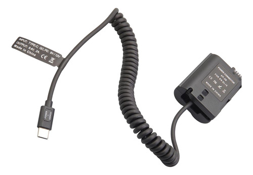 Tipo C Con Batería Simulada De Cable En El15 Para Nikon Z7