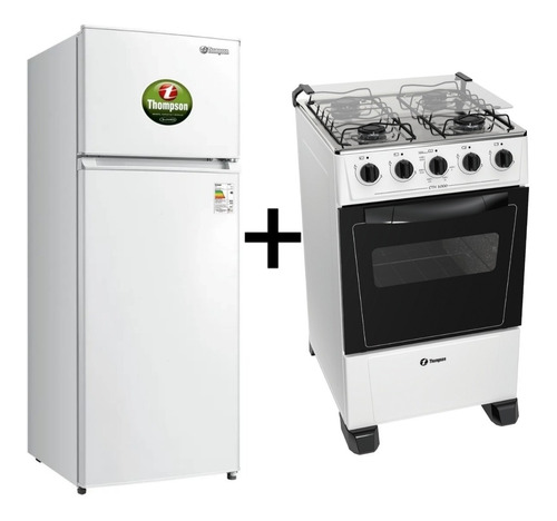 Combo Cocina 4h + Heladera C/freezer