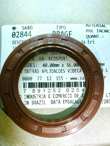 Estopera Delantera Cigueñal Fiat Uno Palio Fiorino 1.3 Mpi