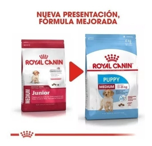 Royal Canin Medium Junior  15k  Envíos Sin Cargo Caba