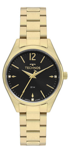 Relógio Technos Feminino Boutique Dourado 2036mno/4p