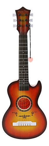 Guitarra Acústica De 23 Pulgadas, Guitarra De Juguete De 6 