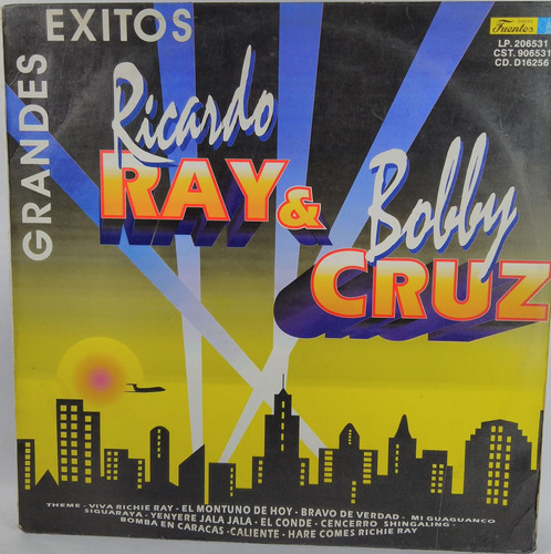 Lp Vinyl  Grandes Exitos Ricardo Ray & Bobby Cruz 