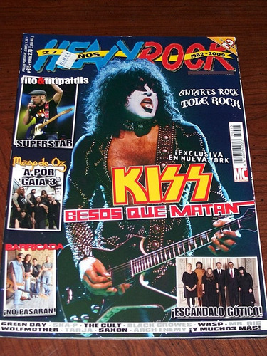 Kiss Heavy Rock 315 Revista