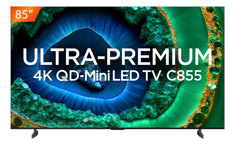 Tcl Premium Qd-mini Led Smart Tv 85 C855 4k Uhd Google Tv
