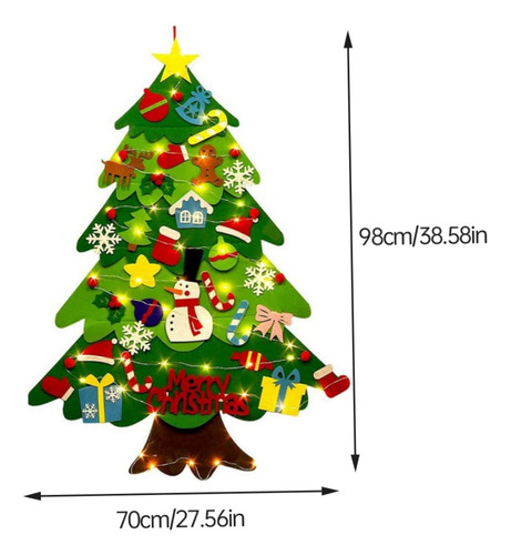 Árbol De Navidad De Fieltro, Árbol De Navidad De Fieltro