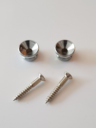 Imagen 3 de 9 de Sujeta Correa Común Guitarra Bajo Stratocaster Telecaster
