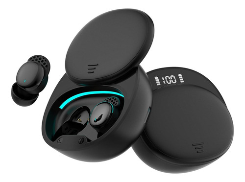 Audífonos Bluetooth 5.3 Invisibles Para Dormir Lx410pro Color Negro