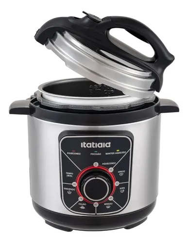 Panela Pressão Elétrica Itatiaia Pan Pres Ess 3l 220v Inox Inox 220v 60 Hz