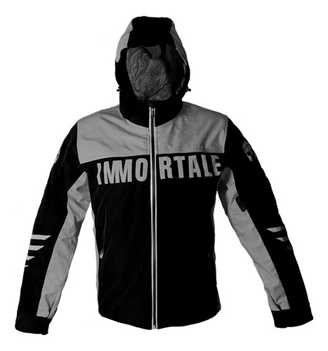 Chamarra Immortale Urban Negro/gris