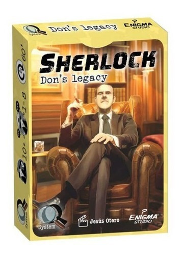 Juego De Mesa - Sherlock: El Legado Del Don