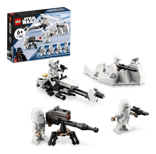 Star Wars 75320 Pack De Batalha Snowtrooper Lego Quantidade de peças 105