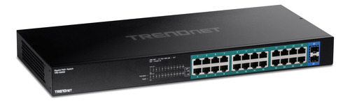 Conmutador Poe+ Gigabit De 26 Puertos Trendnet, 24 Puertos
