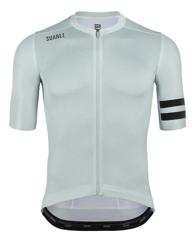 Jersey Ciclismo M/c Suarez Hombre Solid Gris Pearl 2.4