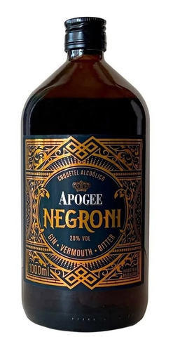 Imagem 1 de 2 de Gin Apogee Negroni 1 Litro