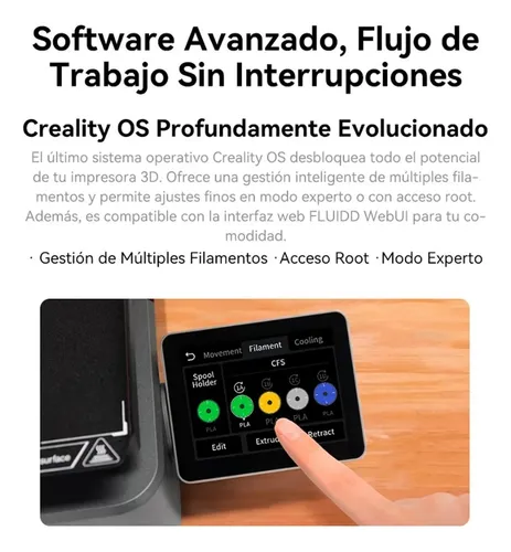 Impresora 3d Creality Hi Multifilamento Combo - Gprint 3d