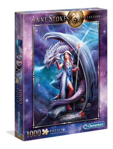 Puzzle Dragon Mage - Anne Stokes-