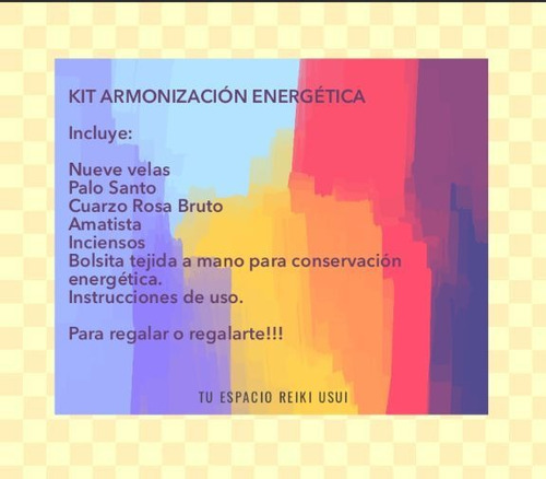 Imagen 3 de 5 de Lectura De Tarot Y Kits De Armonización Energética