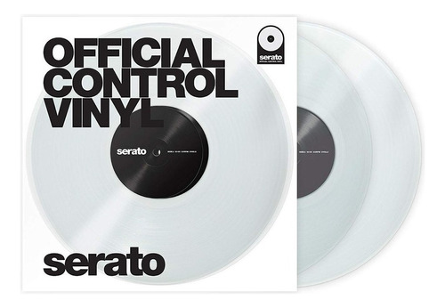 Control De Serato Vinyl 12  Par Claro