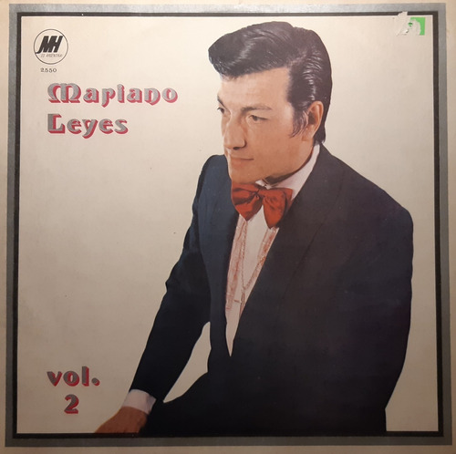 Disco Vinilo Mariano Leyes Vol. 2 Orig Music Hall 1976 Impec
