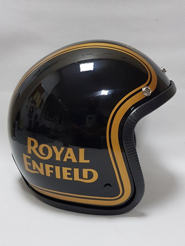 Imagem 1 de 8 de Capacete Oldschool Classico Pintura Royal Enfield -rebaixado