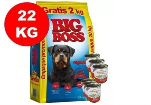 Imagen 1 de 3 de Big Boss 20kg +2kg+ Biscrock