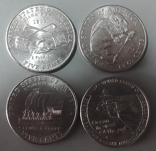 Vendo Monedas De 5 Ctvs Americanas De Coleccion