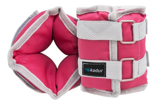 Imagen 1 de 6 de Tobillera 1,5 Kg C/u X Par Importada Doble Abrojo Reforzado